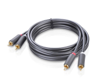 UGREEN Przewód 2RCA Cinch do 2RCA Cinch AV104 3m czarny - 1501468 - zdjęcie 4
